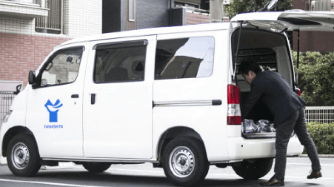 ご契約・用具の納品・取り扱い説明イメージ