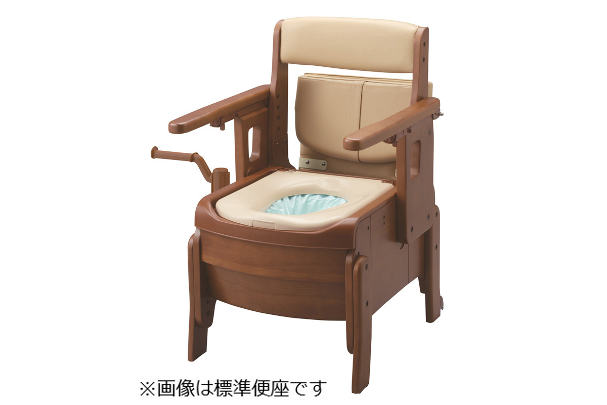 アロン化成 家具調トイレ セレクトR 自動ラップ はねあげ ソフト便座  