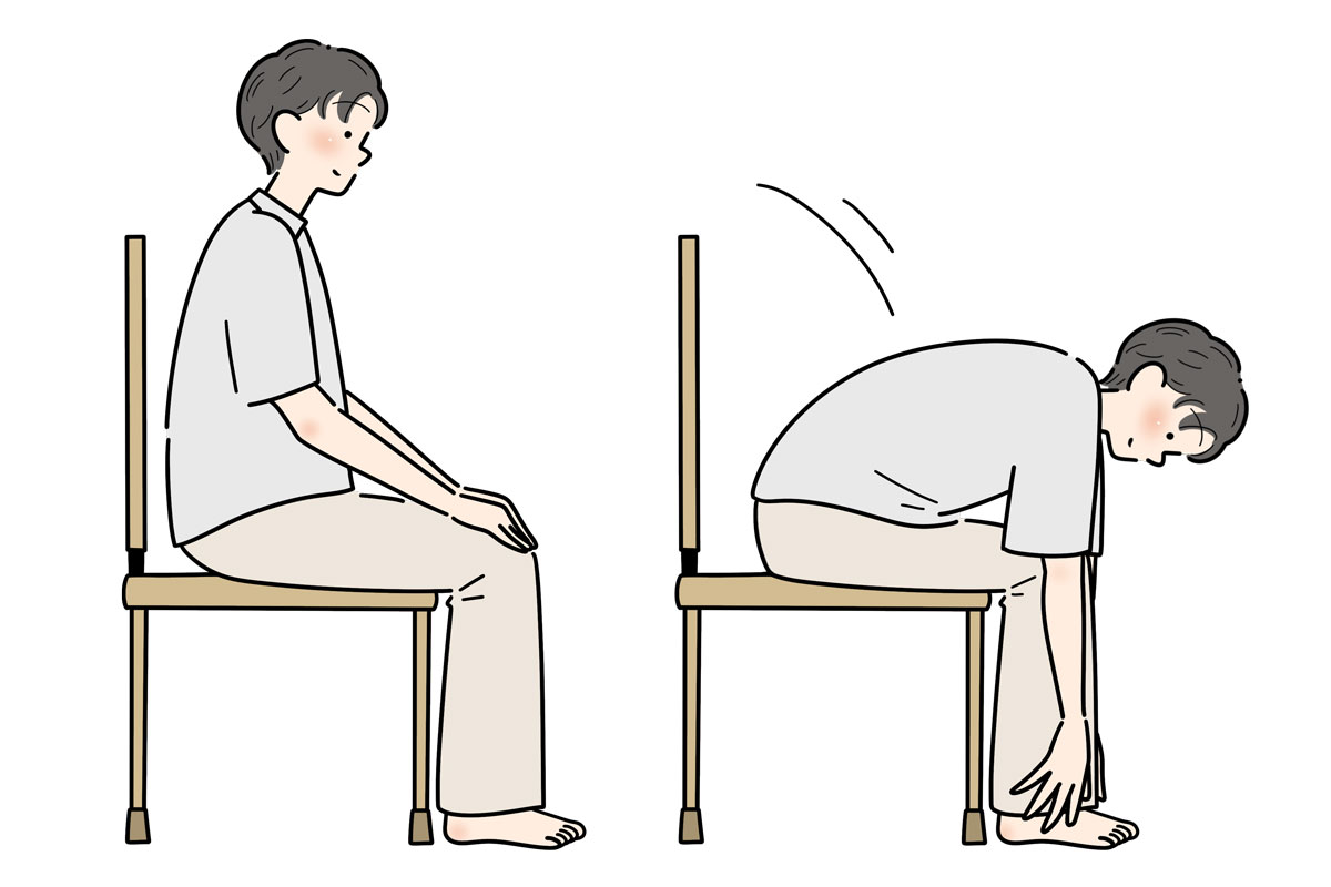 腰の運動イメージ