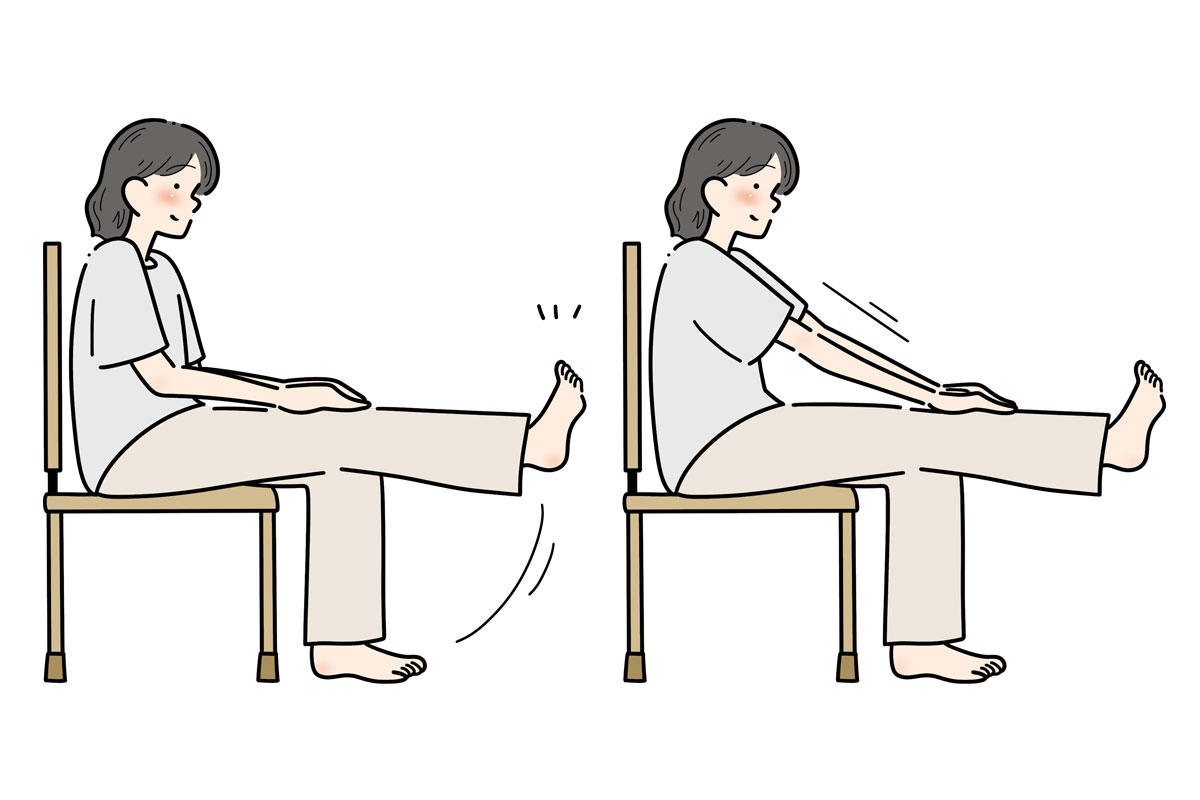 太ももの運動イメージ