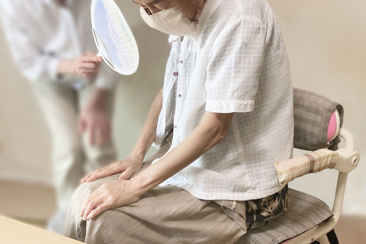 高齢者が熱中症にかかりやすい理由イメージ
