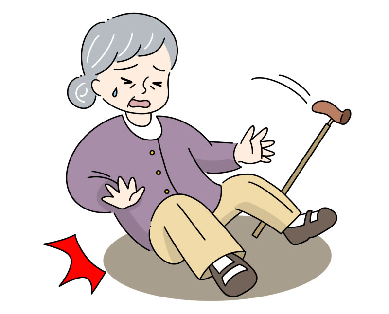 圧迫骨折とは？イメージ