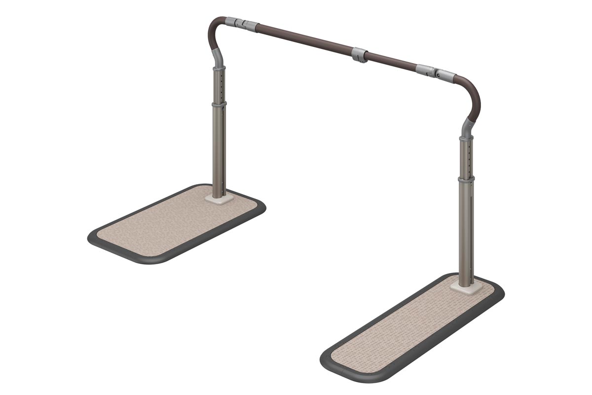 歩行サポート手すり スムーディ Nステップタイプ 片手すり